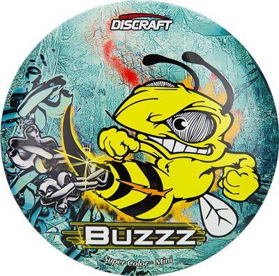 Discraft Mini BIG Buzzz Suprcolor - Rapid Fire Disc Golf