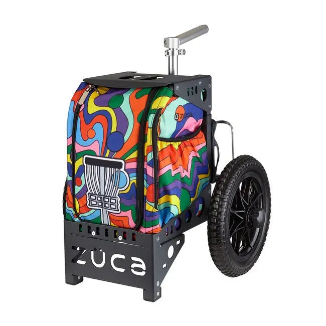 ZUCA Compact Cart Blk w/Smooth Roller Bag