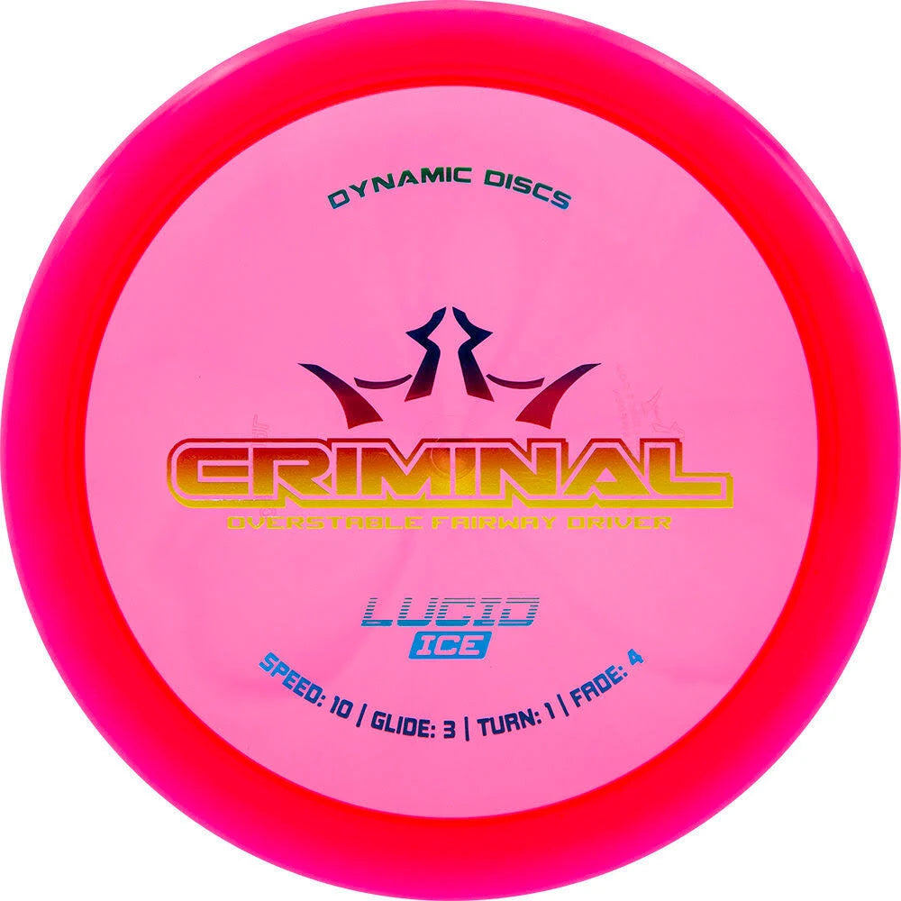 Dynamic Criminal Lucid Ice 173-175 - Rapid Fire Disc Golf