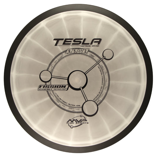 MVP Tesla – Fission Plastic - Grey disc on white background