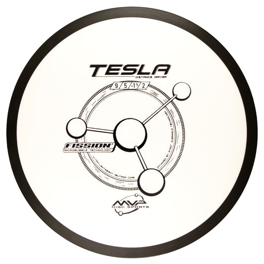 MVP Tesla – Fission Plastic - White disc on white background