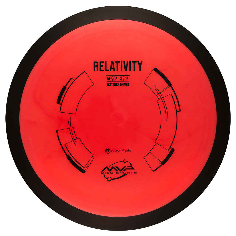MVP Relativity Neutron 170-175 Red - Rapid Fire Disc Golf