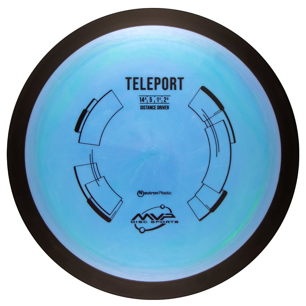MVP Teleport Neutron in blue on a white background