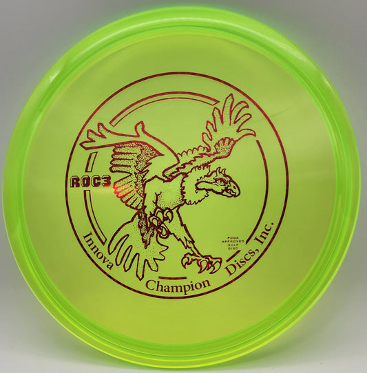 GEM #174 Innova Champion Roc3 First Run Big Bird stamp - Rapid Fire Disc Golf