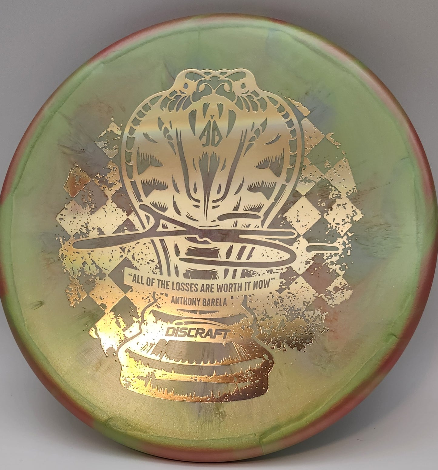 GEM #527 Discraft Titanium Zone Anthony Barela - Rapid Fire Disc Golf