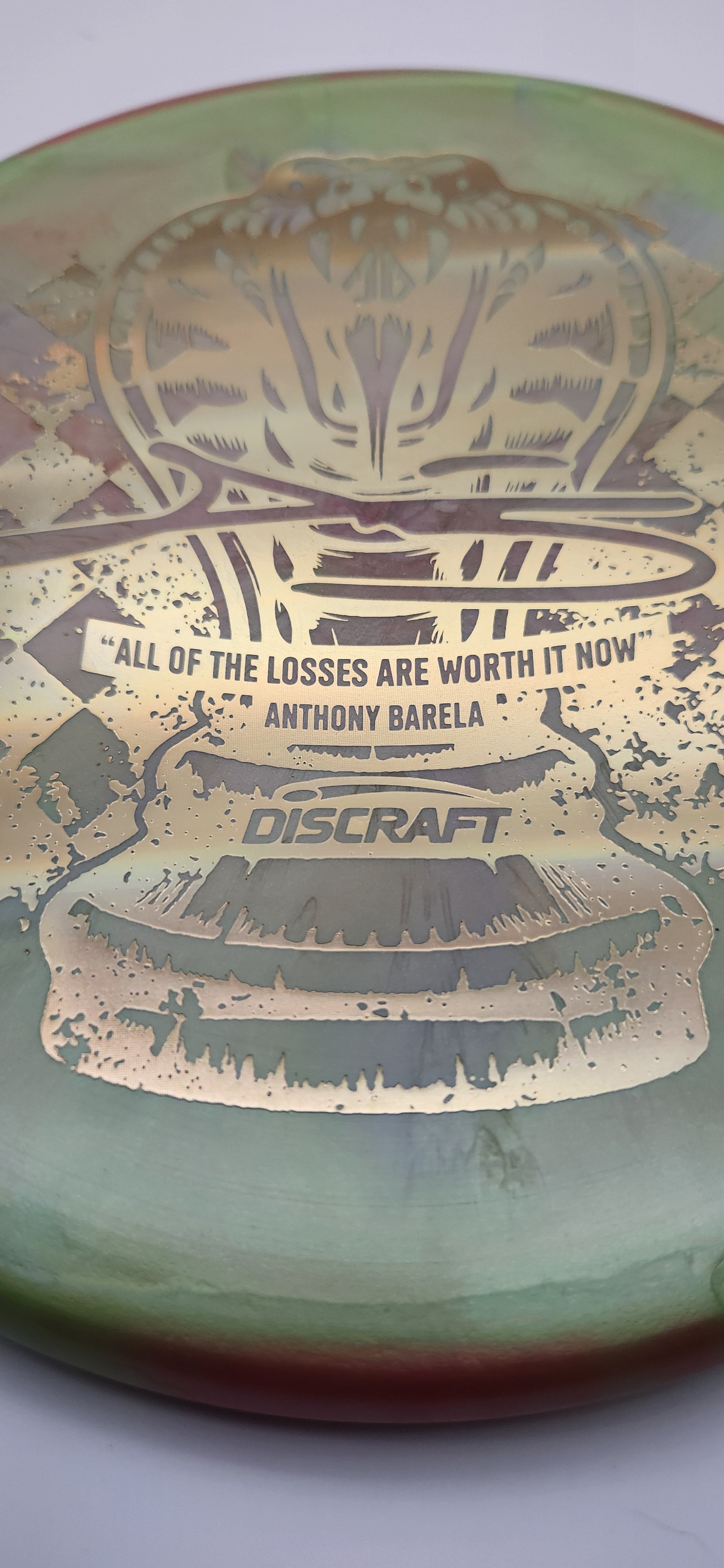 GEM #527 Discraft Titanium Zone Anthony Barela - Rapid Fire Disc Golf