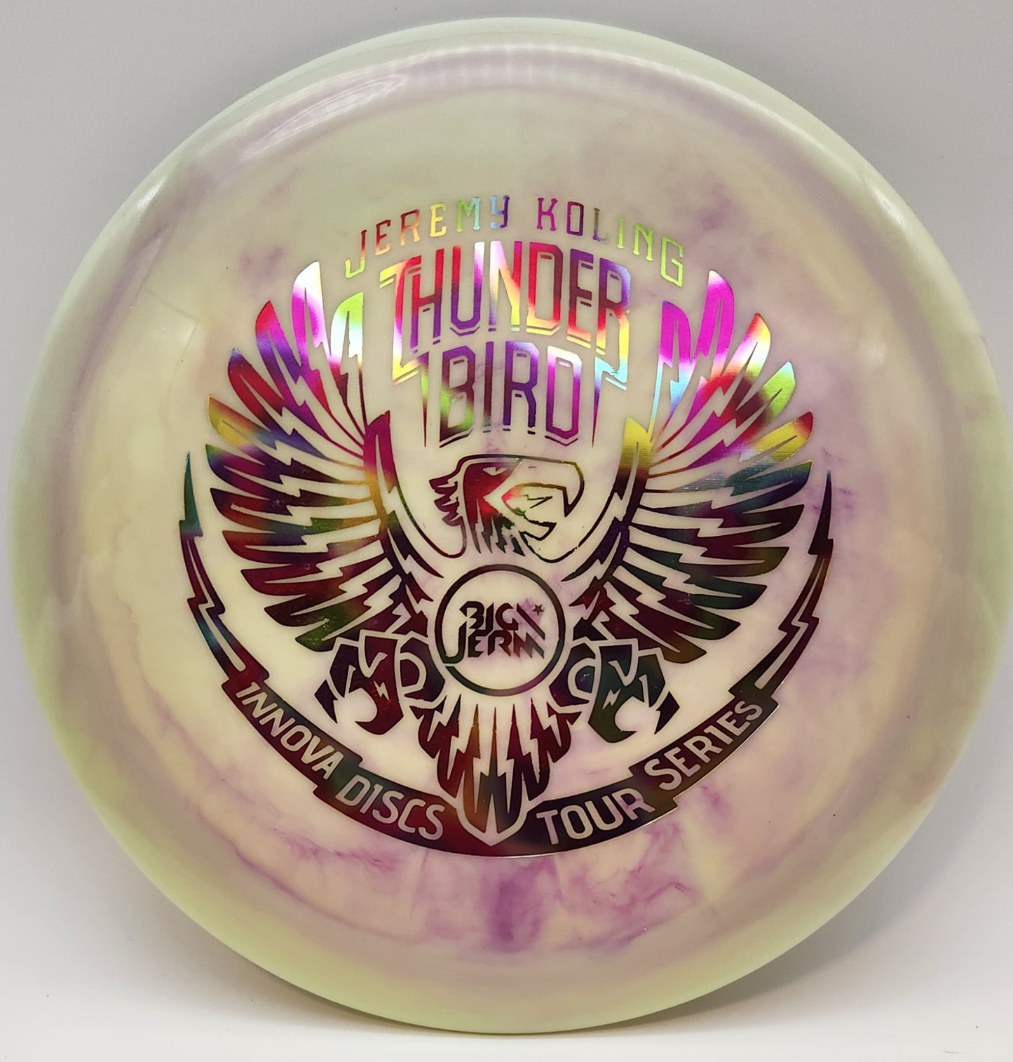 GEM #088 Innova Swirly Star Thunderbird 2018 Jeremy Koling "Big Jerm" Tour Series. 175g. NEW - Rapid Fire Disc Golf