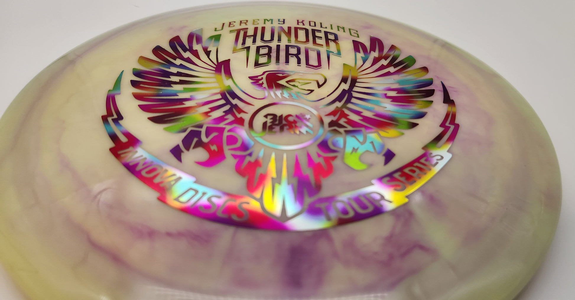 GEM #088 Innova Swirly Star Thunderbird 2018 Jeremy Koling "Big Jerm" Tour Series. 175g. NEW - Rapid Fire Disc Golf