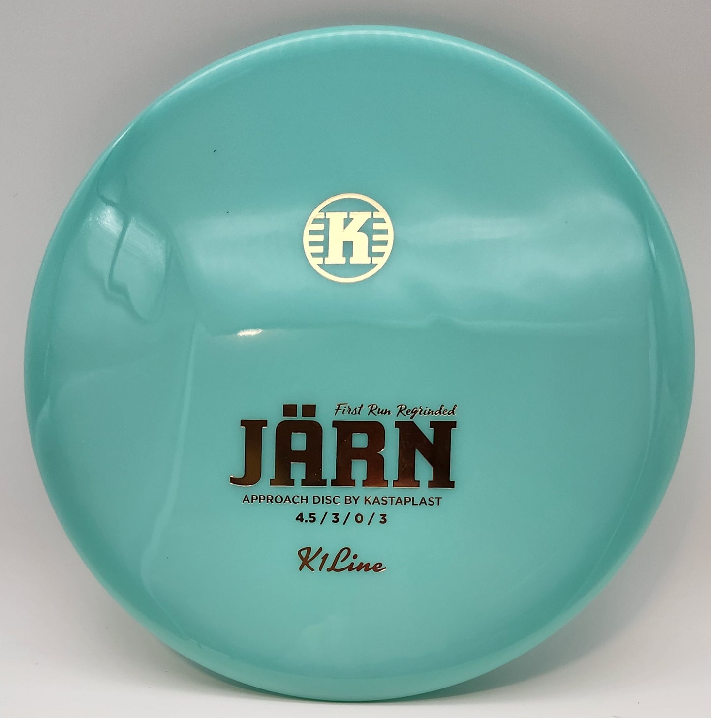 GEM #354 Kastaplast K-1 Jarn First Run Regrinded - Rapid Fire Disc Golf