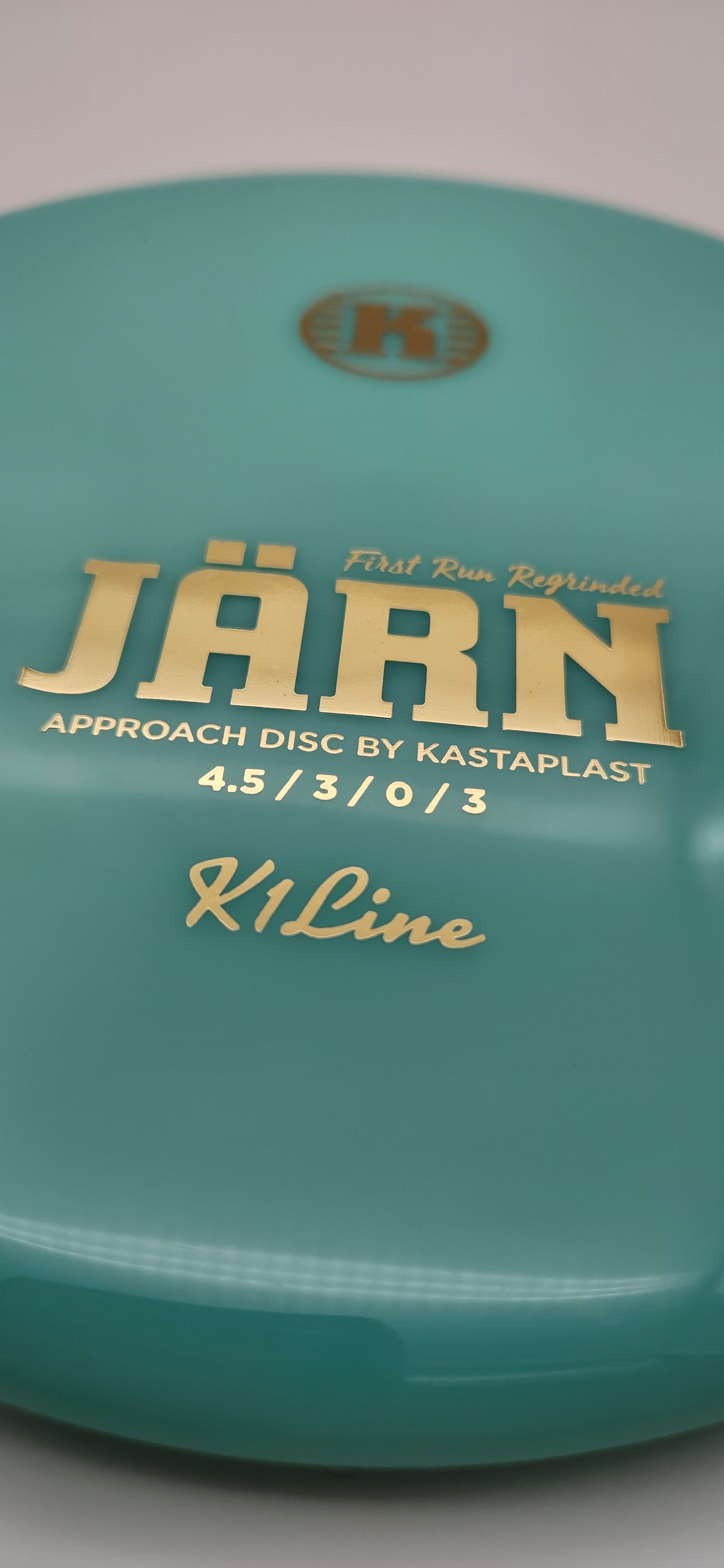 GEM #354 Kastaplast K-1 Jarn First Run Regrinded - Rapid Fire Disc Golf