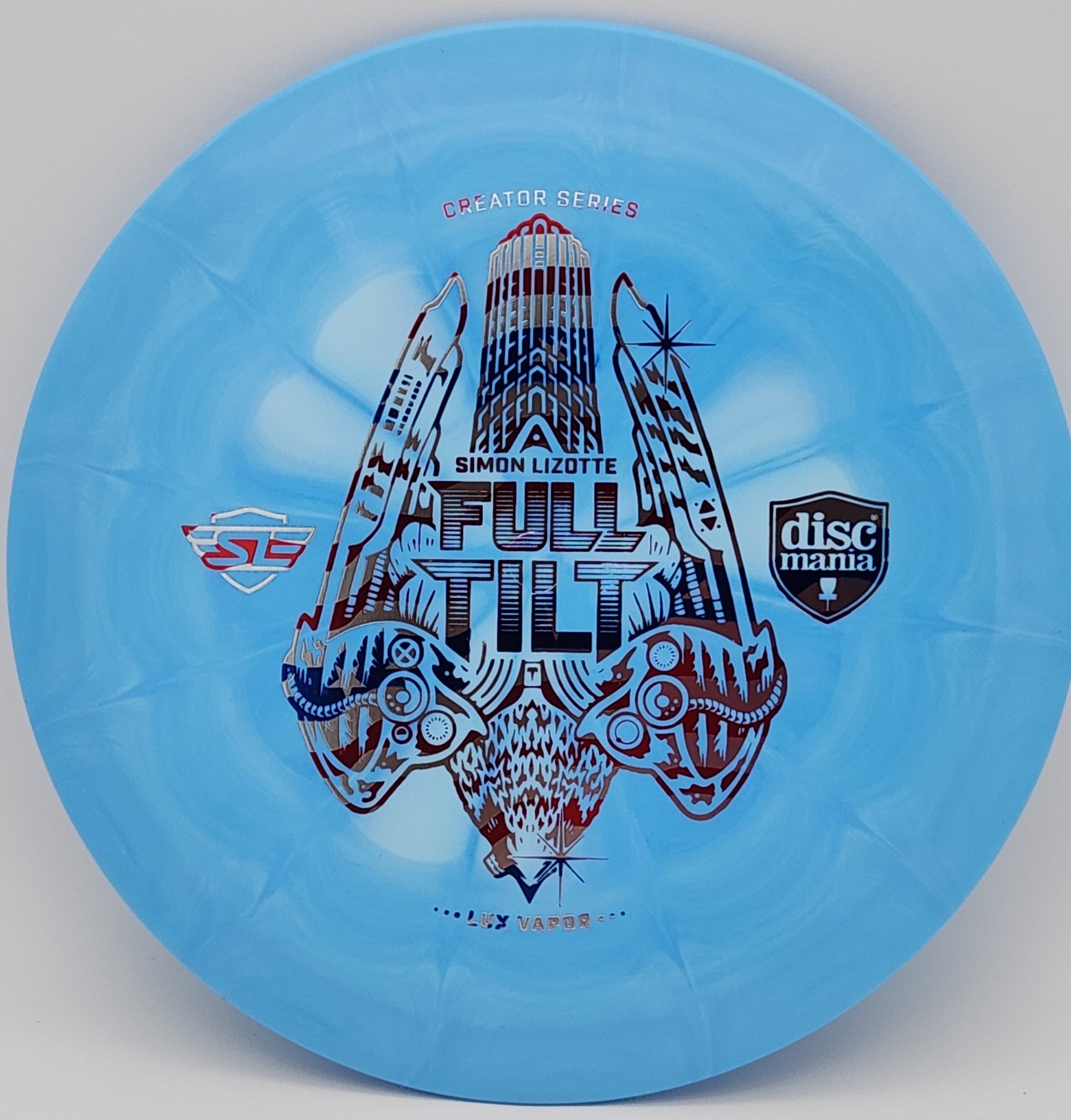 GEM #417 Discmania Simon Lizotte SE Lux Vapor Full Tilt Creator Series. - Rapid Fire Disc Golf