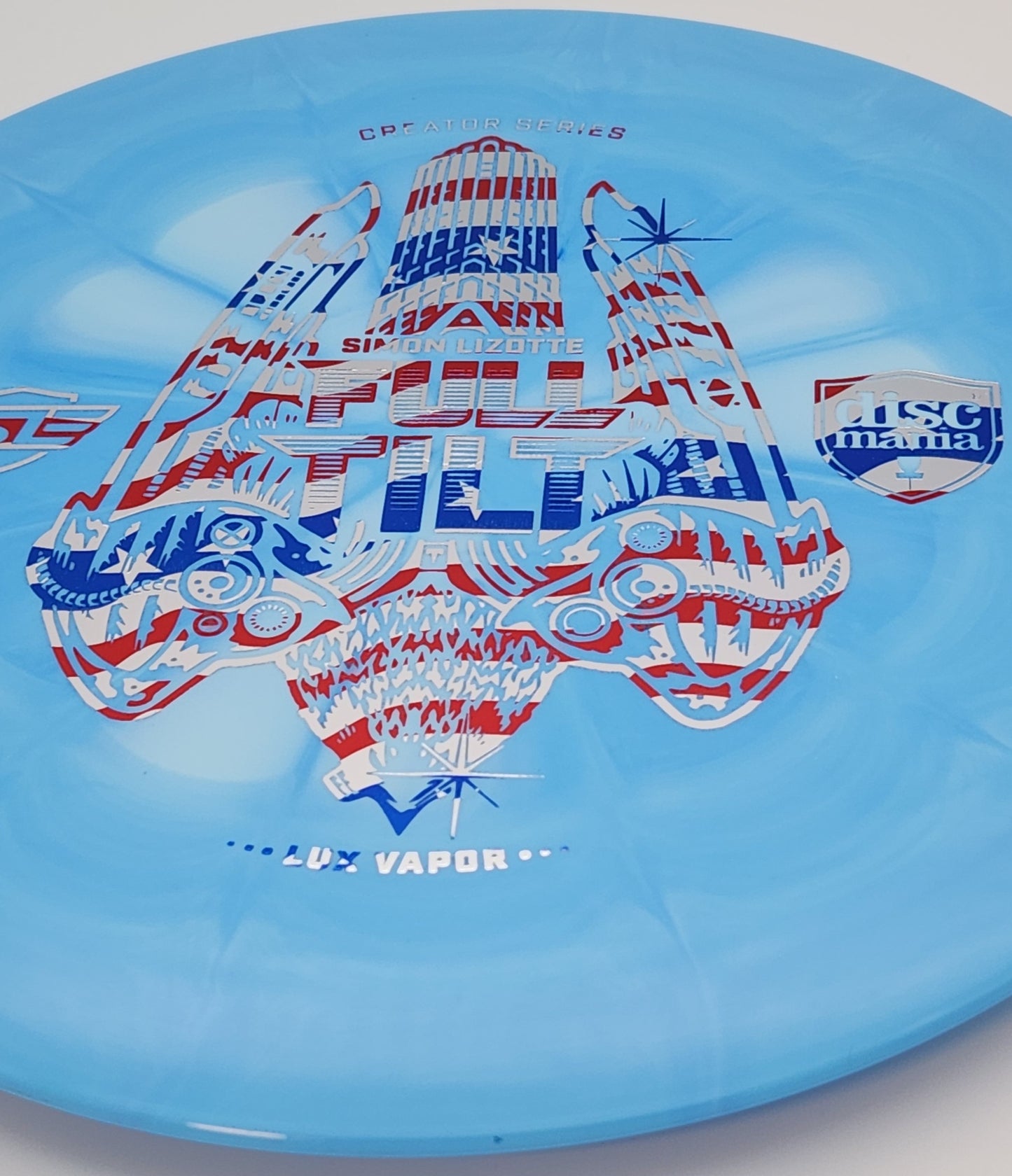 GEM #417 Discmania Simon Lizotte SE Lux Vapor Full Tilt Creator Series. - Rapid Fire Disc Golf