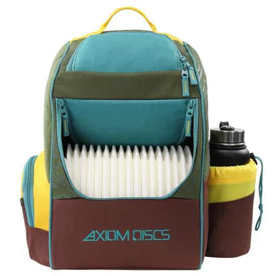 AXM Bag Shuttle Olive/Tropical Blue/Golden Yellow