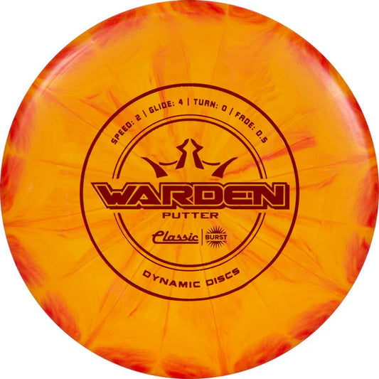 Dynamic Warden Classic Burst 173-176 - Rapid Fire Disc Golf