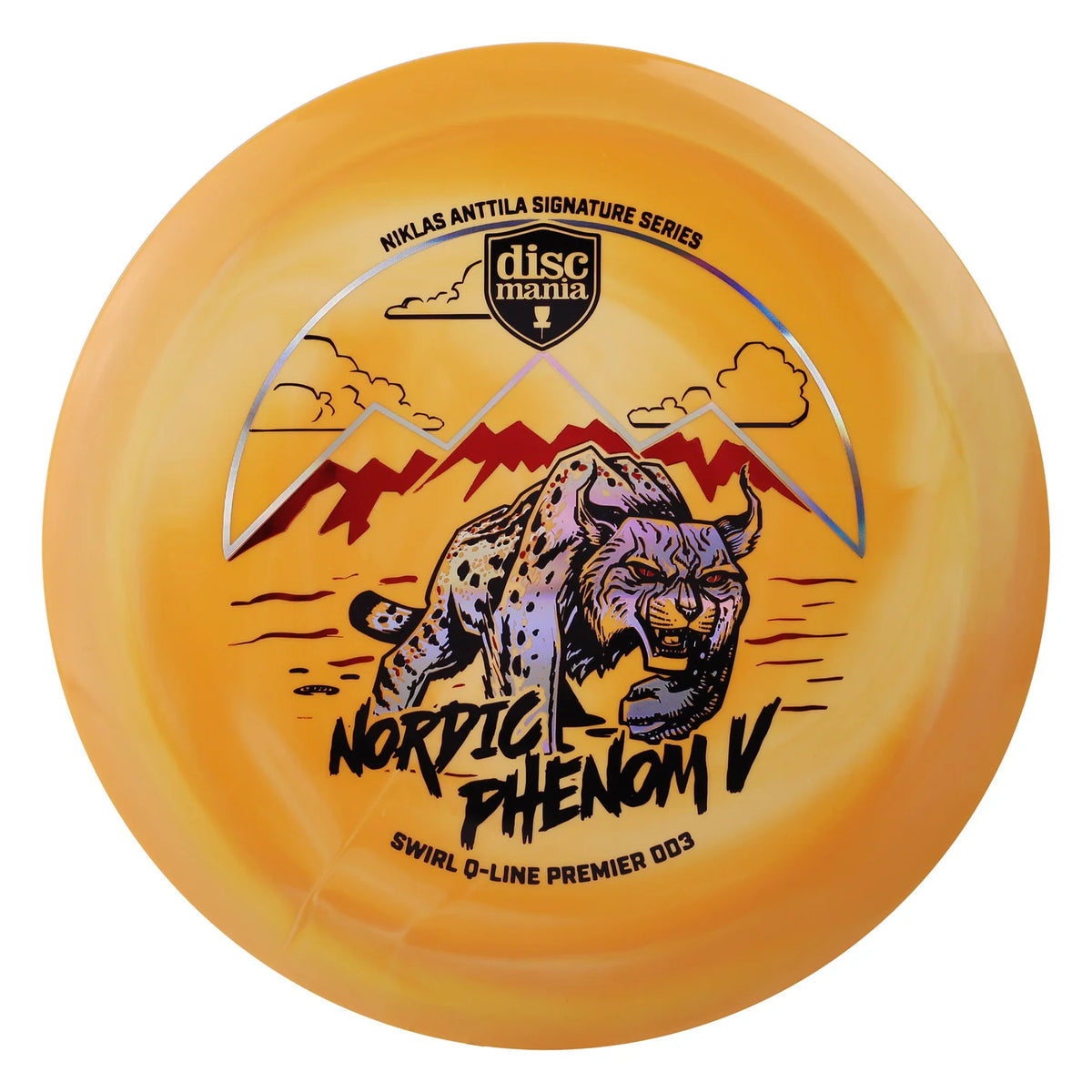 Discmania DD3 Q-Line Swirl Premier SS Nordic Phenom V (Niklas Anttila 2026)