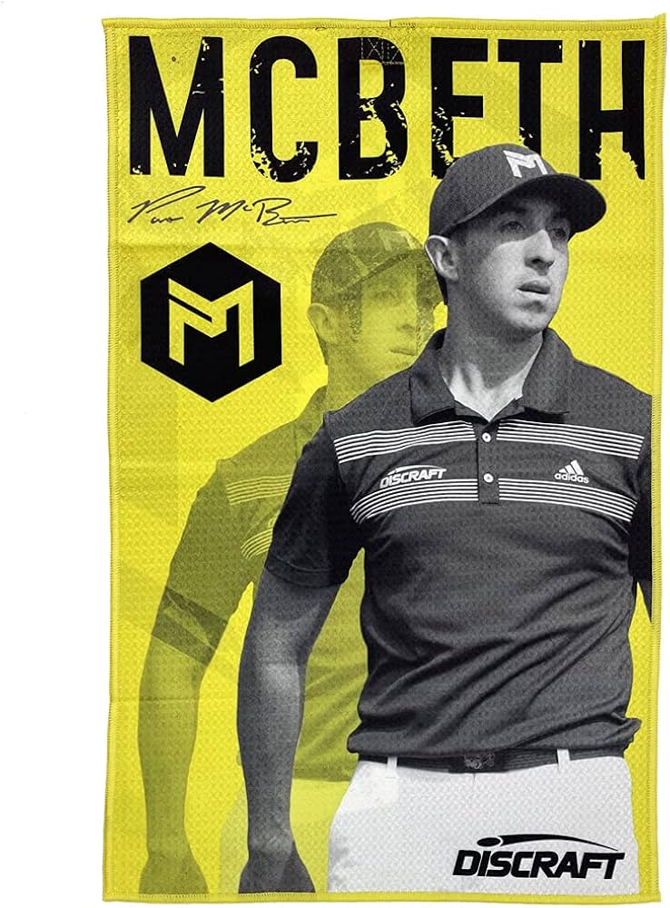 Discraft Towel McBeth Micro Fiber - Rapid Fire Disc Golf