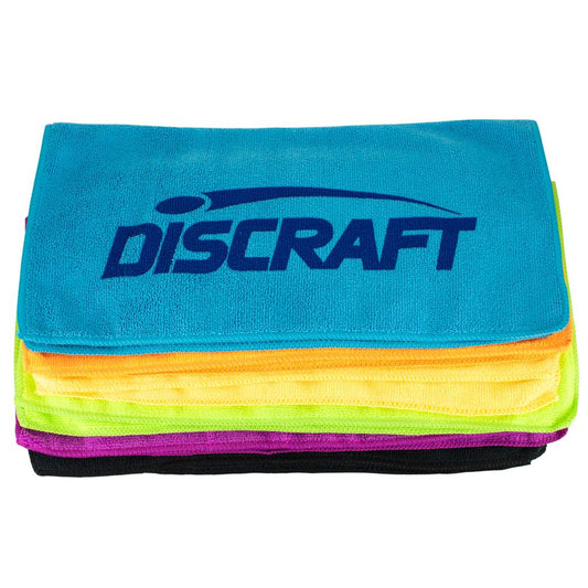 Discraft Towel Microfiber (Barstamp) - Rapid Fire Disc Golf