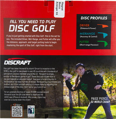 Discraft Set Beginner 3 Discs