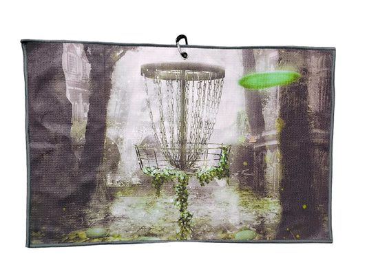 Doomsday Discs Full Color Towel-Radioactive Basket
