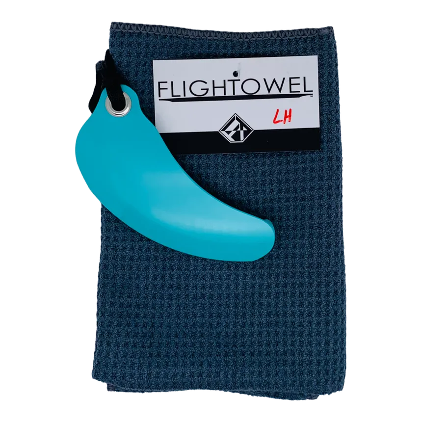 FLT FlighTowel LH w/fob (Nathan Queen Towel) - Rapid Fire Disc Golf