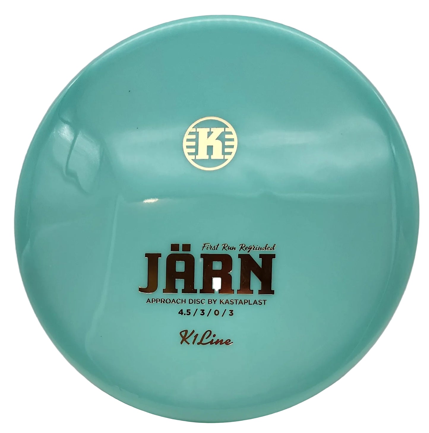 GEM #354 Kastaplast K-1 Jarn First Run Regrinded - Rapid Fire Disc Golf