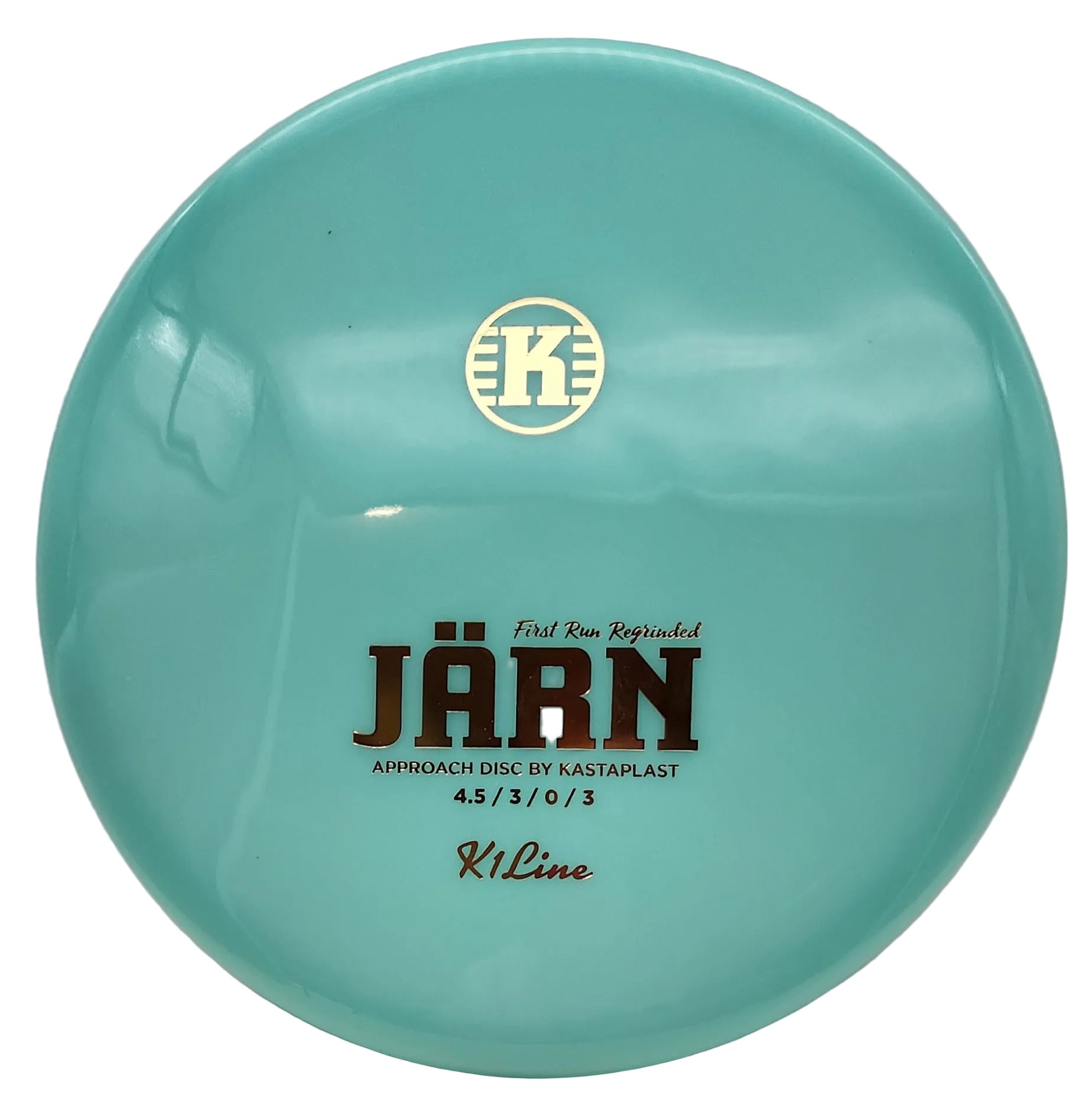 GEM #354 Kastaplast K-1 Jarn First Run Regrinded - Rapid Fire Disc Golf