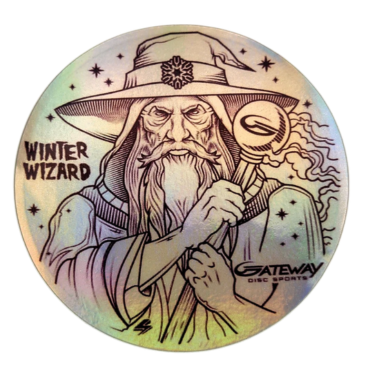 Gateway Decal Holographic Winter Wizard 26 circle