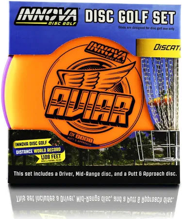 Innova Set, DX Beginner - Stack Pack 3-disc - Rapid Fire Disc Golf