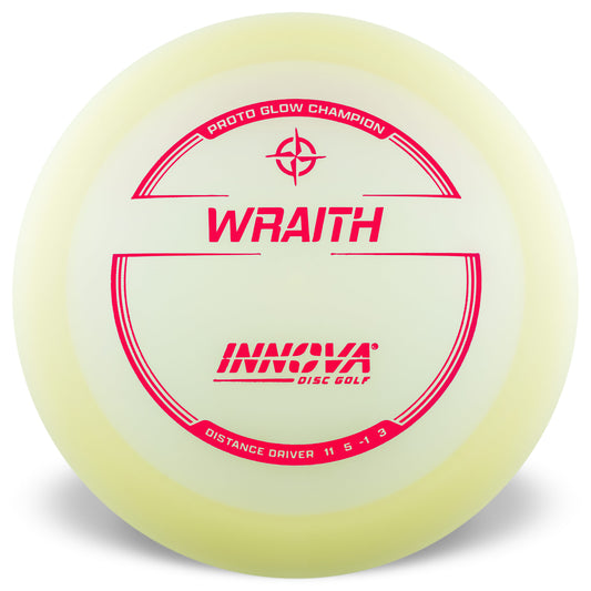 Innova Wraith Champion Glow Proto 173-175 - Rapid Fire Disc Golf