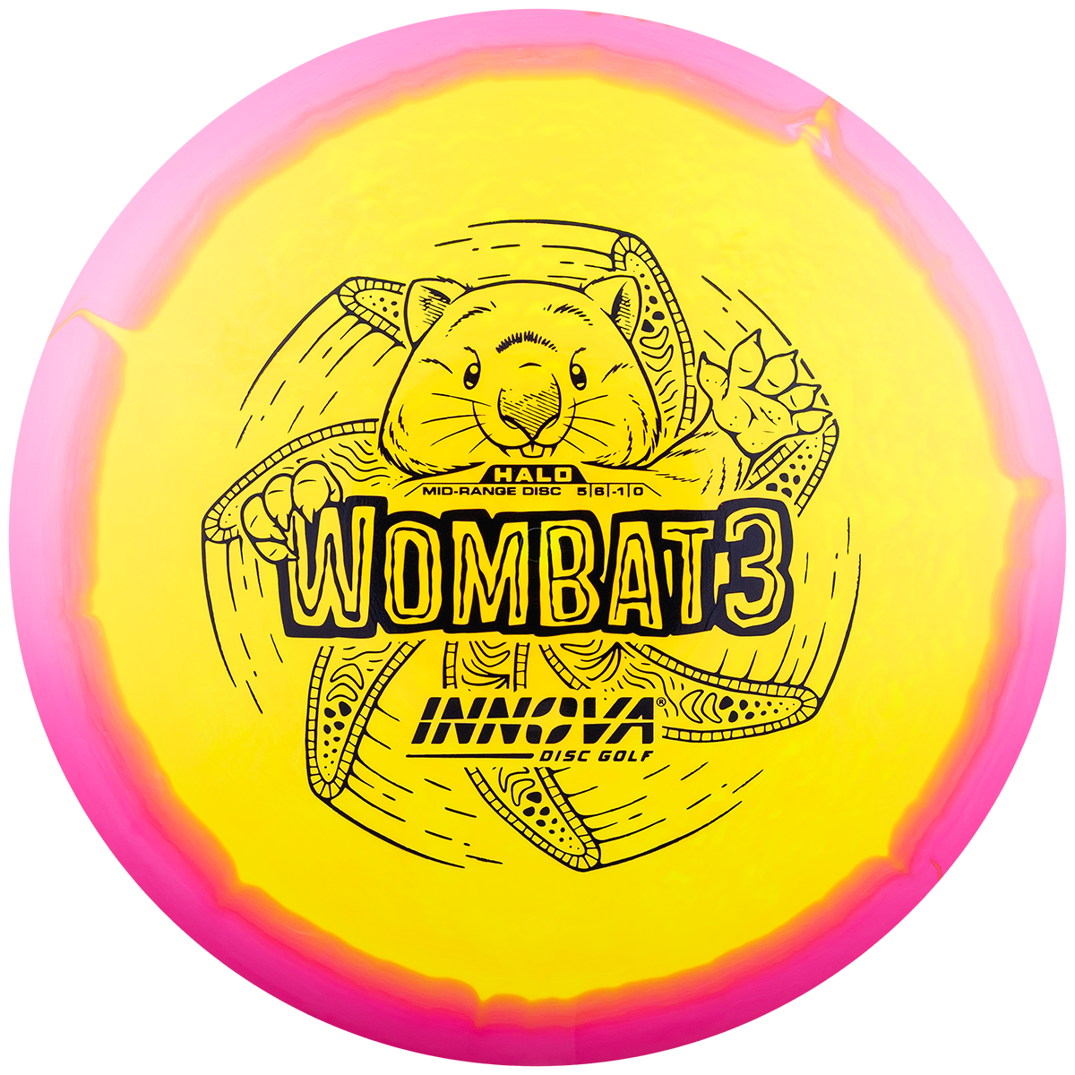 Innova Wombat3 Halo Star 176+ - Rapid Fire Disc Golf