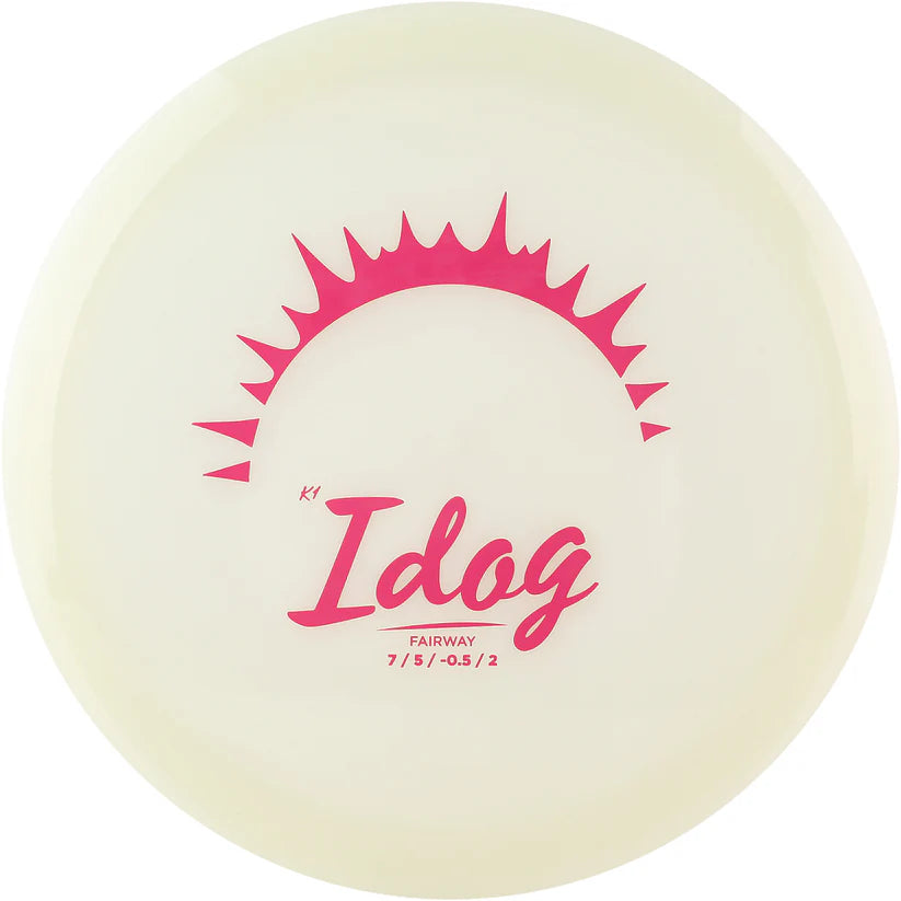 Kastaplast Idog K1 Glow - Rapid Fire Disc Golf