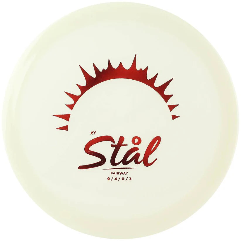 Kastaplast Stal K1 Glow 173-175 - Rapid Fire Disc Golf