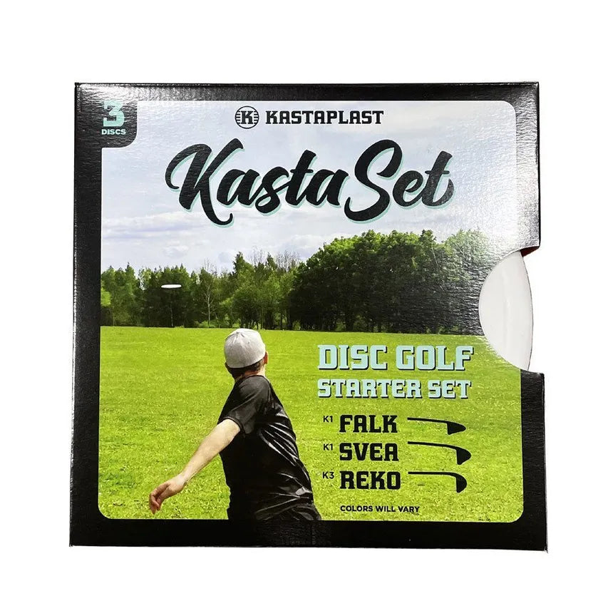 Kastaplast Set, 3-Disc Starter - Rapid Fire Disc Golf