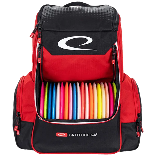 Latitude 64 Bag Core Backpack-Red - Rapid Fire Disc Golf