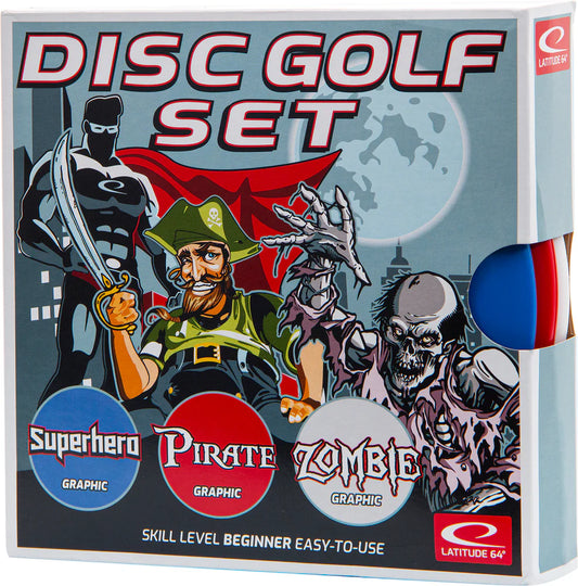 Latitude 64 Set (SPZ) Beginner 3 Discs - Rapid Fire Disc Golf
