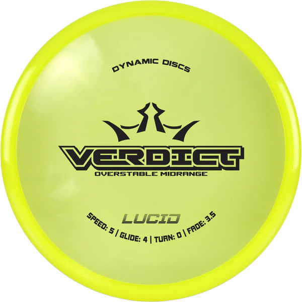 Dynamic Verdict Lucid 160-169 - Rapid Fire Disc Golf