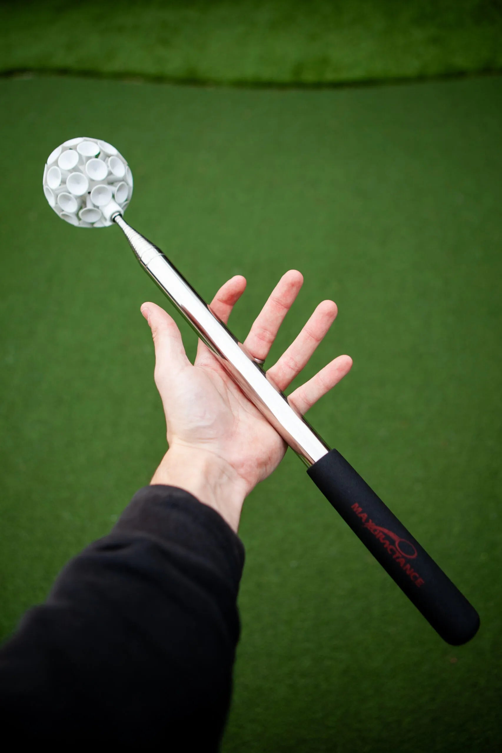 Max Distance Metal Stick-2 16ft Retriever - Rapid Fire Disc Golf
