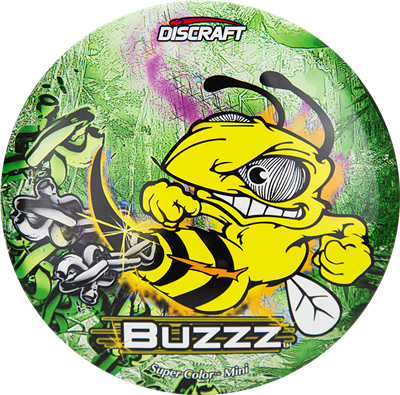 Discraft Mini BIG Buzzz Suprcolor - Rapid Fire Disc Golf