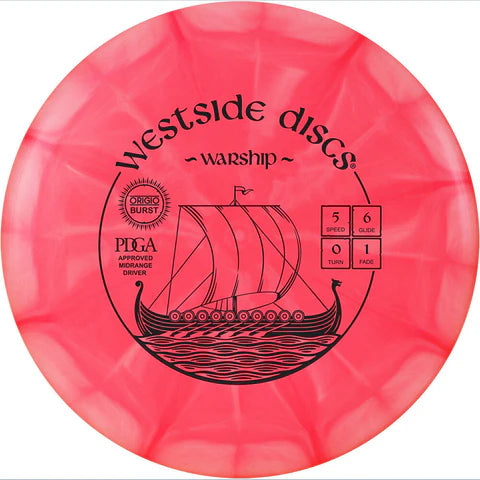 Westside Warship Origio Burst 173-176 - Rapid Fire Disc Golf