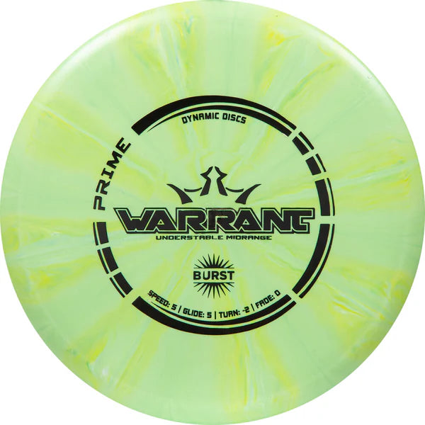 Dynamic Warrant Prime Brust 177+ - Rapid Fire Disc Golf