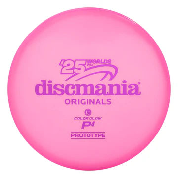 Discmania P4 Proto Color Glow (2025 Worlds) - Rapid Fire Disc Golf