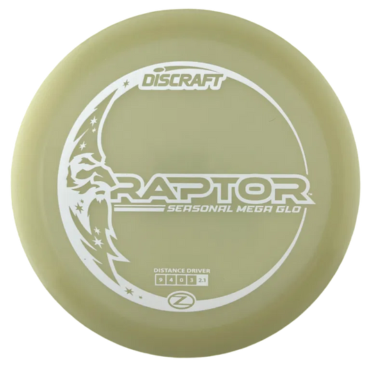 Discraft Raptor Seasonal MEGA Glow - Rapid Fire Disc Golf