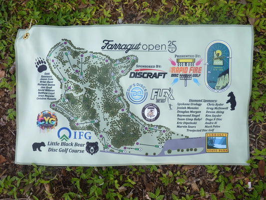 RFDG Towel Farragut Open 2025 - Rapid Fire Disc Golf