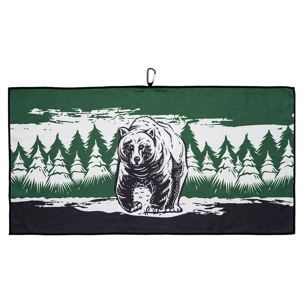 Westside Microfiber Waffle Towel-Bear - Rapid Fire Disc Golf