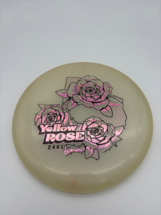 Lone Star Yellow Rose Alpha Glow