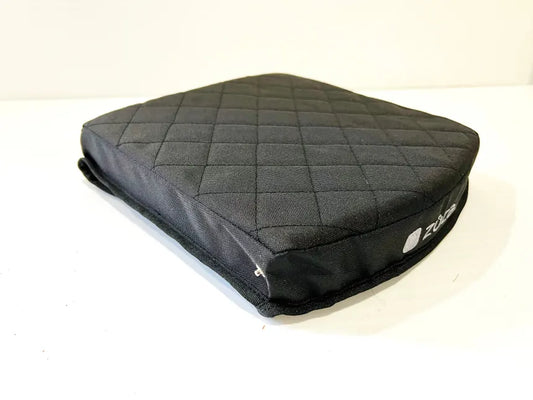 ZUCA AT Cart Seat Cushion 2 Inch, Black/Black