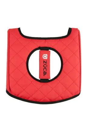 ZUCA AT Cart Seat Cushion-Black/Red