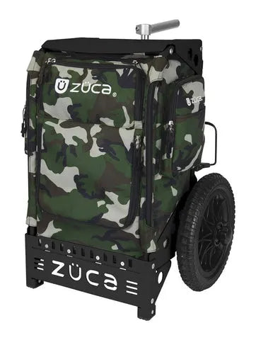 ZUCA Trekker Cart LG (Wide)-Black/Camo Bag