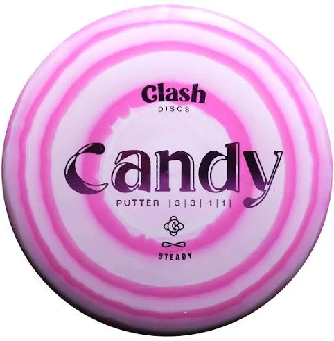 CLASH Candy Steady Ring 173-175 - Rapid Fire Disc Golf