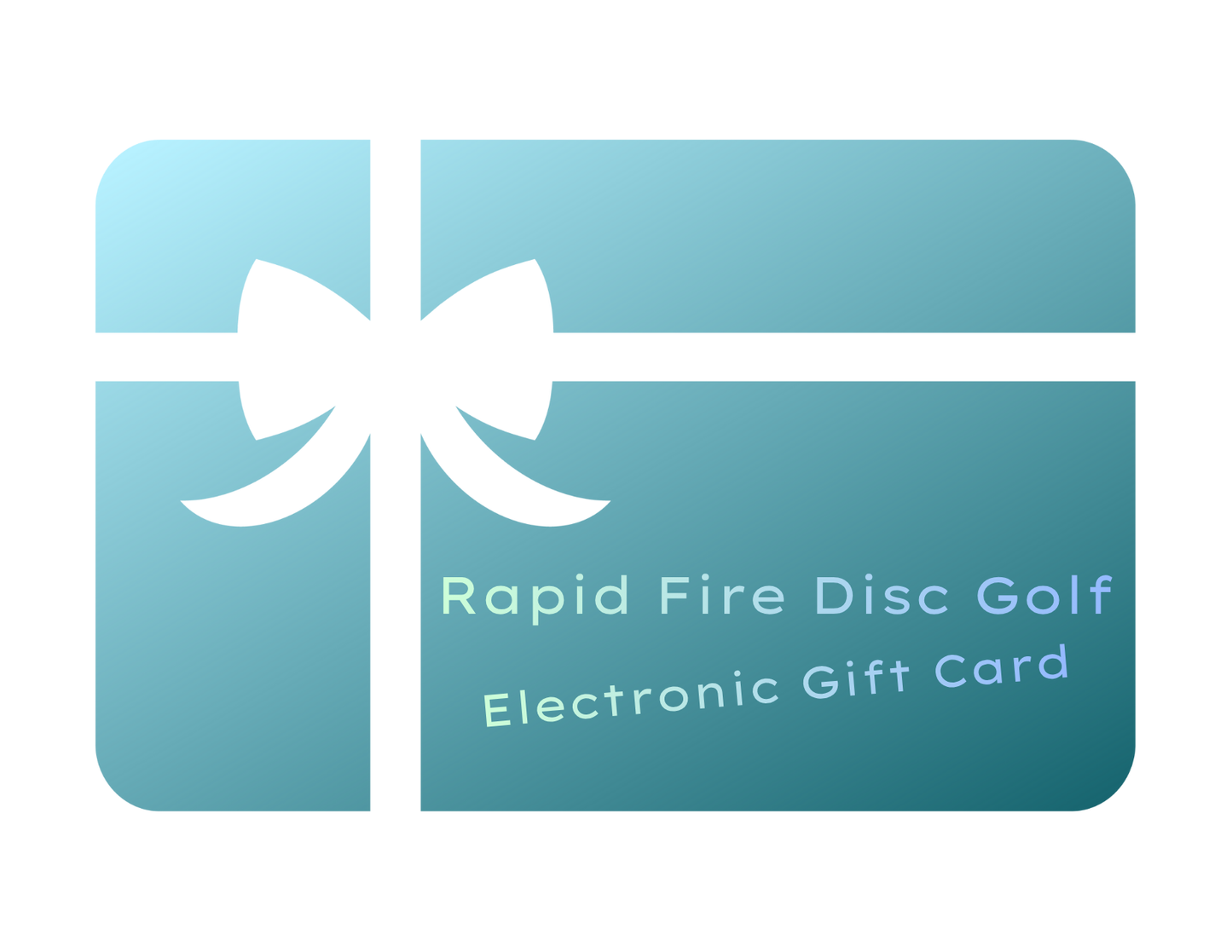 Digital Gift Card | Rapid Fire Disc Golf